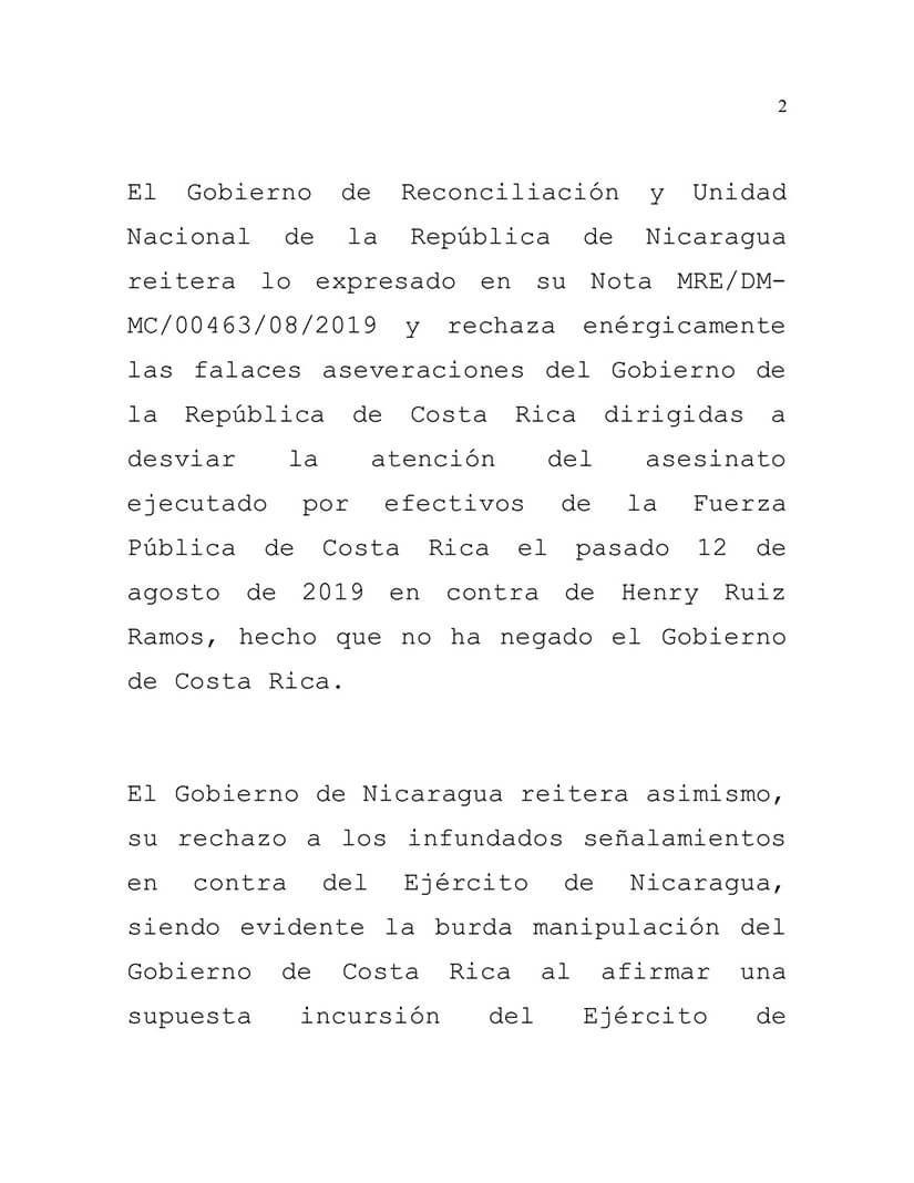 nota-cancilleria-nicaragua-a-costa-rica